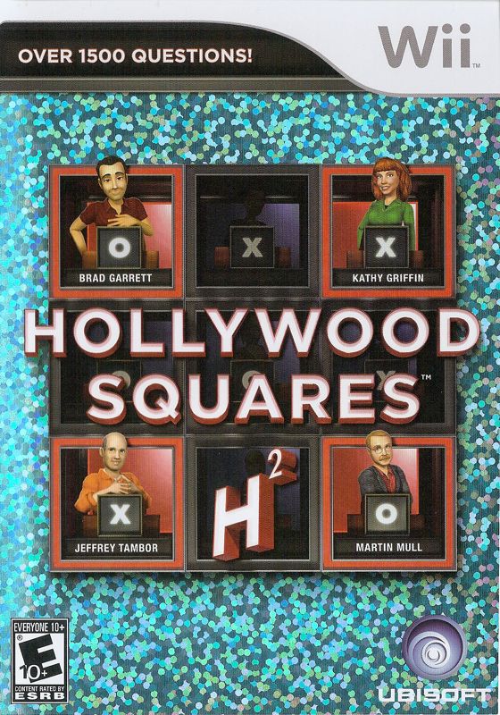 Hollywood Squares box art for Wii
